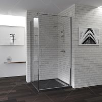 Душевой угол RGW PA-33 04083388-11 Passage квадратный 80х80х185 см, прозрачное стекло Душевой угол RGW PA-33 04083388-11 Passage квадратный 80х80х185 см, прозрачное стекло