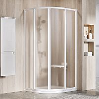 Душевой уголок Ravak 31170100ZG SKCP4-90 Supernova 90х90 см, белый + грейп