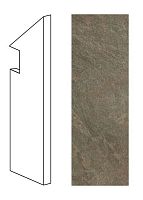 Плинтус (Плитка) AtlasConcorde MARVEL MarvelBronzeBattiscopaSag.DX