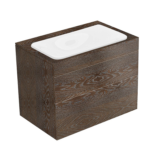 Тумба Keuco 31571860000 Edition 400 под умывальник 70х53.5 см, антрацитовый дуб/антрацитовый дуб купить недорого в интернет-магазине Керамос Тумба Keuco 31571860000 Edition 400 под умывальник 70х53.5 см, антрацитовый дуб/антрацитовый дуб купить недорого в интернет-магазине Керамос