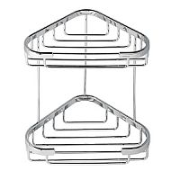 Полка угловая Geesa Basket 91185, хром