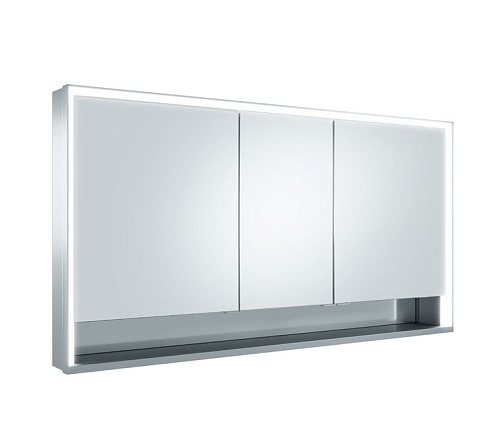 Зеркальный шкаф Keuco 14326171304 Royal Lumos, 73.5х140 см, серебристый анодированный купить недорого в интернет-магазине Керамос