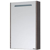 Зеркальный шкаф Акватон 1A215502SIW5L Сильва 50х78 см, дуб макиато