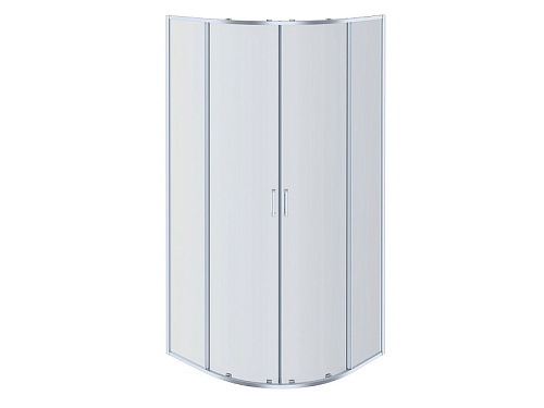 Душевой уголок Aquatek AQ ARI RO 10020CH (AQ ARI RO10020CH), 200х100 см, двери раздвижные, профиль хром/стекло прозрачное