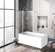 Шторка на ванну BelBagno Uno UNO-V-11-90/150-C-Cr Шторка на ванну BelBagno Uno UNO-V-11-90/150-C-Cr