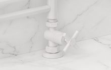 Вентиль Сунержа 12-1409-1234 прямой, (крест) G 1/2" НР х G 3/4" НГ, белый