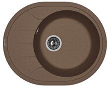 Мойка для кухни Florentina 20.245.B0620.303 Родос 62х50 см, с крылом, мокко
