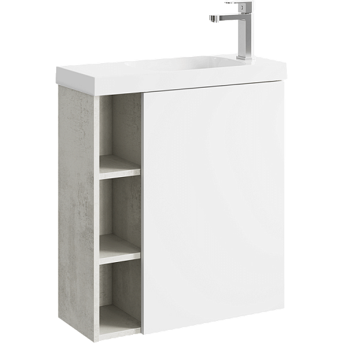 Тумба под раковину Aqwella Alba ALB0106RLS+ALB0706WM купить недорого в интернет-магазине Керамос Тумба под раковину Aqwella Alba ALB0106RLS+ALB0706WM купить недорого в интернет-магазине Керамос