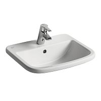 Раковина Ideal Standard T059201 Tempo встраиваемая 50х43 см, Euro White (евробелый) Раковина Ideal Standard T059201 Tempo встраиваемая 50х43 см, Euro White (евробелый)