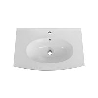 Раковина Cezares 50132 Comfort мебельная накладная, 75x55 см, белый