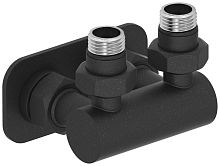 Модуль Сунержа 15-1536-1234, 2х1/2" угловой EU50, муар темный титан (РЕ-64)