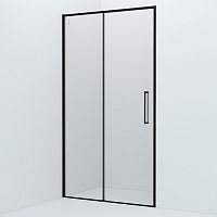 Душевая дверь IDDIS, SLI6BS1i69 Slide 110х195 см, черный алюминиевый профиль, матовый Душевая дверь IDDIS, SLI6BS1i69 Slide 110х195 см, черный алюминиевый профиль, матовый