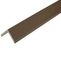 Профиль CM Scandinavia CM Decking Угловой профиль CM Decking 2000x50-38x6 MERBAU (Мербау) Профиль CM Scandinavia CM Decking Угловой профиль CM Decking 2000x50-38x6 MERBAU (Мербау)