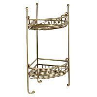 Решетка Migliore 22936 Complementi угловая ажурная, двойная, бронза