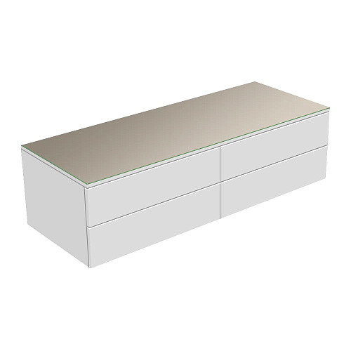 Тумба Keuco 31766740000 Edition 400 боковая 140х53.5 см, белый/стекло глянцевое кашемир купить недорого в интернет-магазине Керамос Тумба Keuco 31766740000 Edition 400 боковая 140х53.5 см, белый/стекло глянцевое кашемир купить недорого в интернет-магазине Керамос