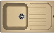 Мойка для кухни Florentina 20.225.D0860.306 Арона 86х51 см, с крылом, капучино