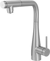 Смеситель Deante BRE_F75M Eridan для кухни с подключением для фильтра воды и вытяжным изливом, сталь