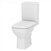 Унитаз-компакт AM.PM C808607SC Like, напольный 37х64 см, с быстросъемным сиденьем микролифт, белый глянец