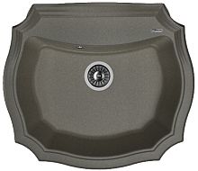 Мойка для кухни Florentina 20.355.D0640.102 Эмилия 64х55 см, черная Мойка для кухни Florentina 20.355.D0640.102 Эмилия 64х55 см, черная