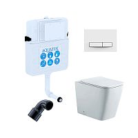 Инсталляция с подвесным унитазом Aquatek ЛИБРА New SET BW AQUATEK ЛИБРА N-030 3в1