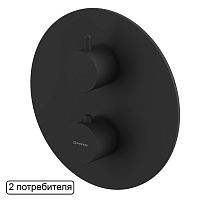 Смеситель термостатический для душа Whitecross Y Y1236BL