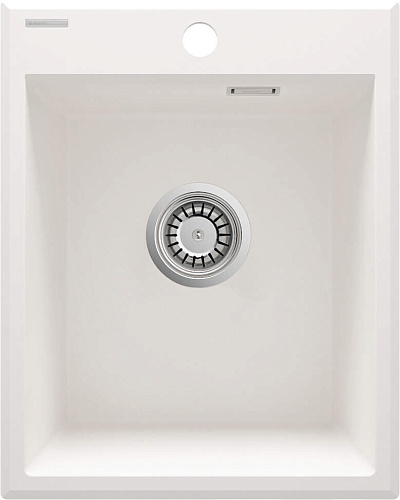 Мойка Deante ZQE_A104 Eridan кухонная гранитная 40x50 см, алебастр Мойка Deante ZQE_A104 Eridan кухонная гранитная 40x50 см, алебастр