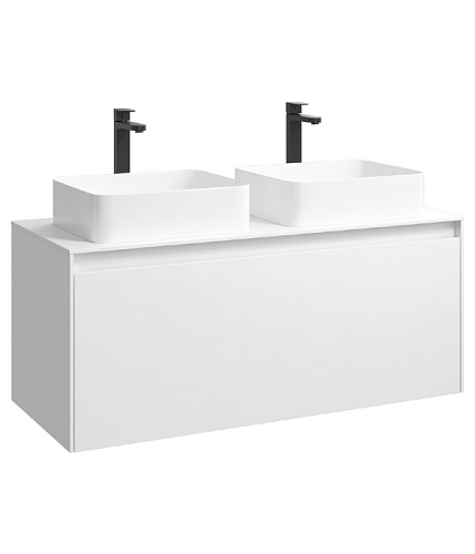 Тумба под раковину Aqwella Mobi MOB0112W+MOB0712W купить недорого в интернет-магазине Керамос