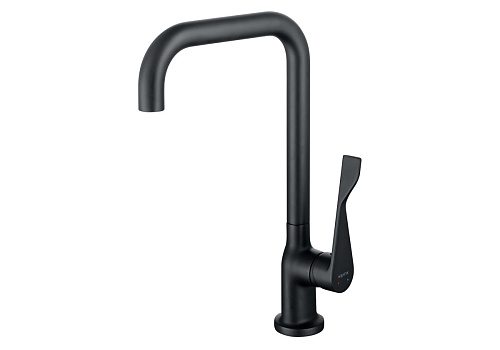 Смеситель Aquatek AQ1083MB Вега для кухни (квадратный излив), черный матовый Смеситель Aquatek AQ1083MB Вега для кухни (квадратный излив), черный матовый