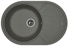 Мойка для кухни Florentina 20.140.D0760.102 Родос 76х51 см, с крылом, черная