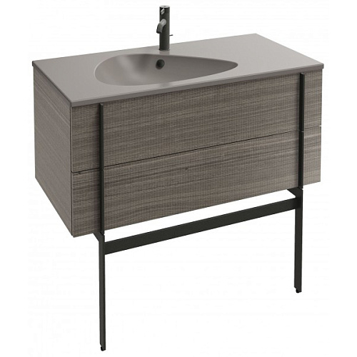 Тумба под раковину Jacob Delafon Nouvelle Vague EB3032-E73, серый купить недорого в интернет-магазине Керамос