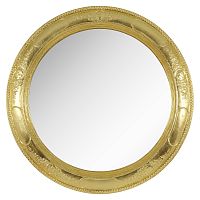 Зеркало Migliore 26356 круглое D87х4 см, золото сусальное