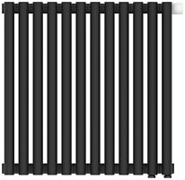 Радиатор Сунержа 15-0322-5012 Эстет-00 отопительный н/ж EU50 500х540 мм/ 12 секций, муар темный титан