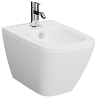 Биде Vitra 7083B003-0288 Integra Square подвесное 37х54 см, белое
