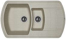 Мойка для кухни Florentina 20.205.D0860.305 Нире 86х51 см, с крылом, серая