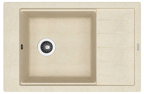 Мойка для кухни Florentina 20.275.D0780.104 Липси 78х51 см, с крылом, бежевая снят с производства