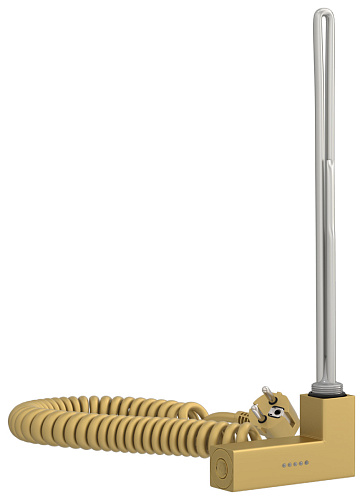 Модуль Сунержа 032-1517-4007 электрический многофункциональный Cube, правый, матовое золото