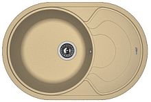 Мойка для кухни Florentina 20.140.D0760.306 Родос 76х51 см, с крылом, капучино