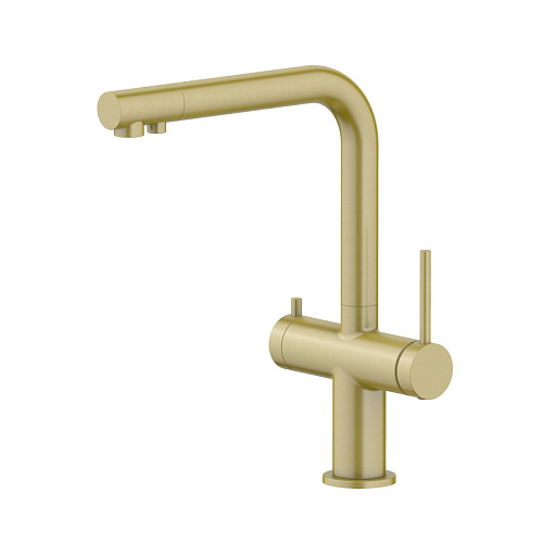 Смеситель для кухни Aquatek ЕВРОПА AQ1385BG Смеситель для кухни Aquatek ЕВРОПА AQ1385BG