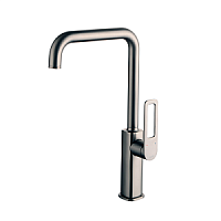 Смеситель IDDIS, SLIGM00i05 Slide для кухни, графит