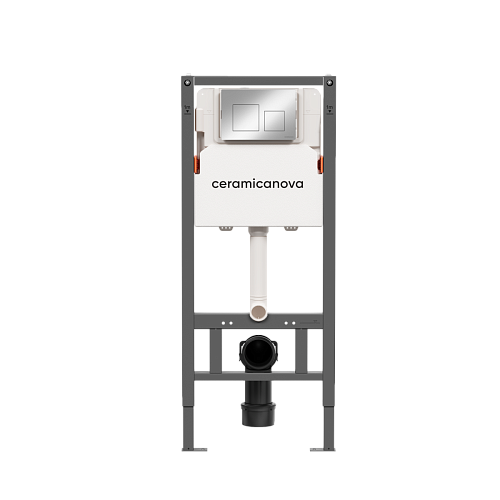 Инсталляция для унитаза, с клавишей Ceramica Nova Balance/Square CN121002CH Инсталляция для унитаза, с клавишей Ceramica Nova Balance/Square CN121002CH