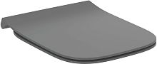 Крышка-сиденье Ideal Standard T500358 i.life B для унитаза, функция плавного закрытия, Grey Glossy (серый глянцевый) Крышка-сиденье Ideal Standard T500358 i.life B для унитаза, функция плавного закрытия, Grey Glossy (серый глянцевый)