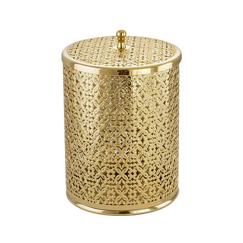 Ведро Migliore 24255 Complementi мусорное ажурное D20, золото - купить в Санкт-Петербурге, цена на Ведро Migliore 24255 Complementi мусорное ажурное D20, золото в интернет-магазине Керамос Ведро Migliore 24255 Complementi мусорное ажурное D20, золото купить недорого в интернет-магазине Керамос