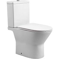 Унитаз напольный Aquatek AQ2785-00 Леон 60х37 см, безободковый, белый