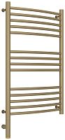 Полотенцесушитель электрический Сунержа 032-5802-8050 Богема 3.0 РЭБ выгнутая, 800х500 мм/ МЭМ левый, матовое золото Полотенцесушитель электрический Сунержа 032-5802-8050 Богема 3.0 РЭБ выгнутая, 800х500 мм/ МЭМ левый, матовое золото