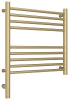 Полотенцесушитель электрический Сунержа 022-5804-5050 Богема 3.0 РЭБ, прямая, 500х500 мм/ МЭМ левый, матовая шампань