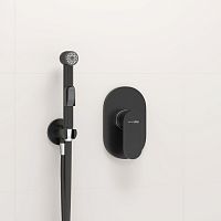 Встраиваемый комплект WasserKRAFT A117451 для биде для биде со шлангом 150 см, чёрный Встраиваемый комплект WasserKRAFT A117451 для биде для биде со шлангом 150 см, чёрный