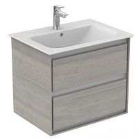 Тумба Ideal Standard E0818PS Connect Air для раковины 60х44 см, подвесная, Wood Light Grey + Matt White (светло-серое дерево + белый матовый) Тумба Ideal Standard E0818PS Connect Air для раковины 60х44 см, подвесная, Wood Light Grey + Matt White (светло-серое дерево + белый матовый)