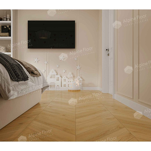 Плитка SPC AlpineFloor АЛЬПИЙСКИЙ ШЕВРОН CHEVRON ALPINE ECO 18-21