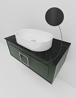 Тумба со столешницей La Fenice Cubo NFNC-01-CUB-G-90-3-GB