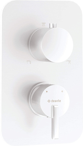 Внешняя часть Deante BXY_AQSM Silia смесителя на 3 выхода, установка с BOXом BXY_X44T, Bianco (белый) Внешняя часть Deante BXY_AQSM Silia смесителя на 3 выхода, установка с BOXом BXY_X44T, Bianco (белый)